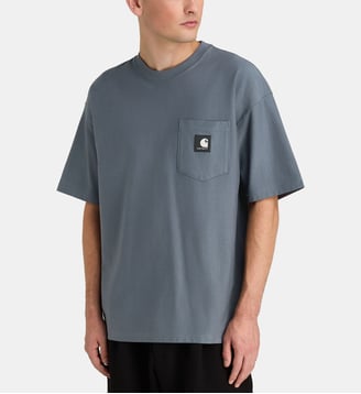 T-shirt OG Loose Pocket - Carhartt WIP - Bleu gris