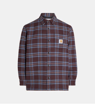 Surchemise Baird - Carhartt WIP - Rouge et bleu