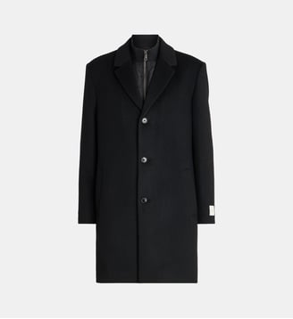 Manteau 3-en-1 en laine mélangée - Calvin Klein - Noir