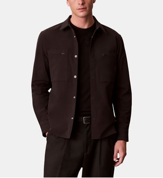 Chemise Dobby - Calvin Klein - Noir