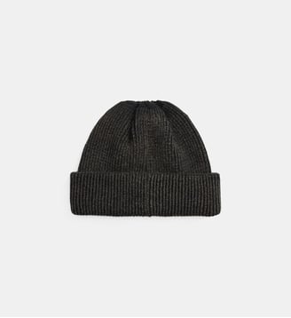 Bonnet côtelé signature - Polo Ralph Lauren - Noir