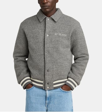 Veste Nicot en laine vierge - Maison Labiche - Gris