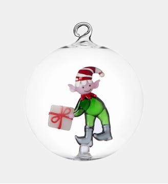Boule de Noël Lutin - Ichendorf Milano - Multicolore