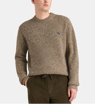 Pull Mulot en laine mérinos extrafine - Maison Labiche - Oatmeal