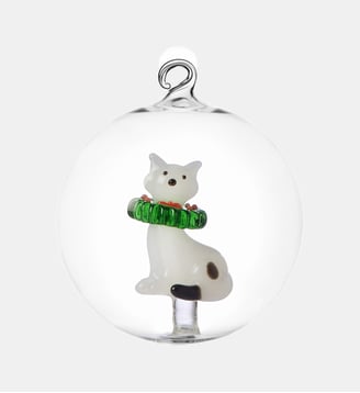 Boule de Noël Chat Couronne - Ichendorf Milano - Multicolore