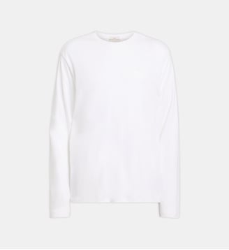 T-shirt droit coton supima - Calvin Klein - Blanc