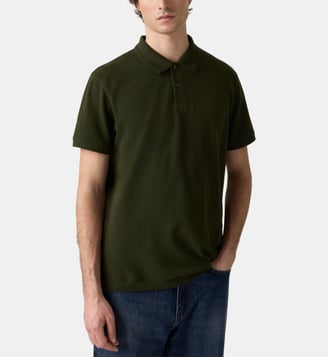 Polo droit coton piqué - Levi's - Kaki