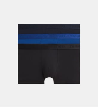 Lot de 3 boxers modal stretch - Tommy Hilfiger - Bleu et noir