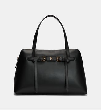 Sac à main à boucle - Tommy Hilfiger - Noir