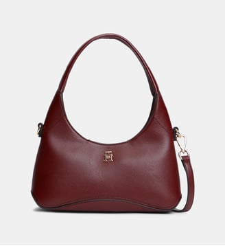 Sac mini hobo - Tommy Hilfiger - Bordeaux
