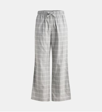 Pantalon de pyjama Flannel à carreaux coton - Tommy Hilfiger - Gris