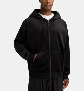 Hoodie signature effet velours - Y-3 - Noir