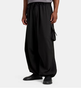 Pantalon cargo oversize - Y-3 - Noir