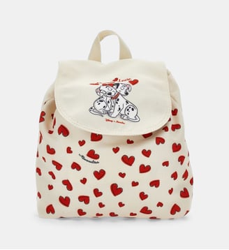 Sac à dos Puppy Love - Monnalisa - Blanc et rouge
