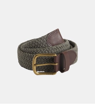 Ceinture Austin en toile coton stretch - Levi's - Olive foncé