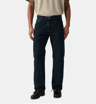 Jean Relaxed Straight 555 - Levi's - Bleu noir