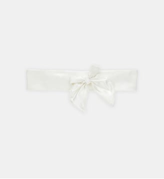 Bandeau à nœud Duchesse - Monnalisa - Panna
