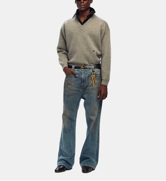 Jean Flared  - Willy Chavarria - Bleu denim