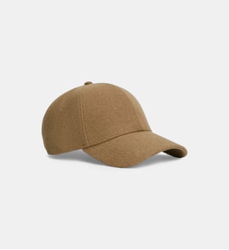 Casquette laine mélangée - Tommy Hilfiger - Camel