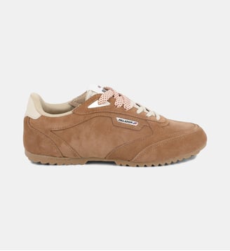 Basket Pallaracer en cuir - Palladium - Marron