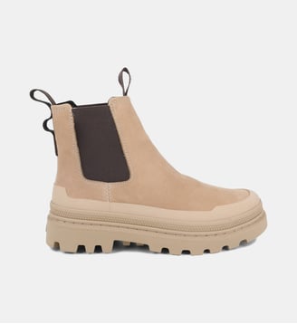 Bottines Trouper Chelsea en cuir - Palladium - Beige