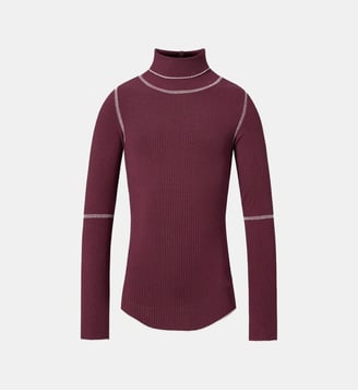 Pull ajusté col montant - Molo - Violet