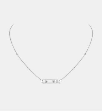 Collier diamant en or blanc - Messika - Or blanc