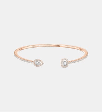 Bracelet diamant en or rose Toi & Moi - Messika - Or rose