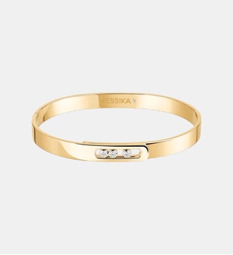 Bracelet jonc diamant en or jaune - Messika - Or jaune