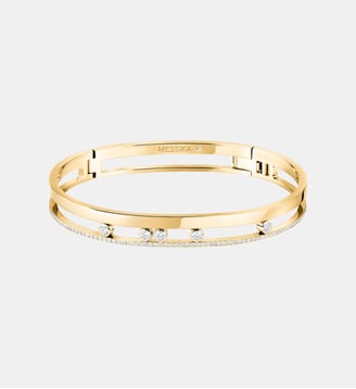 Bracelet jonc diamant en or jaune - Messika - Or jaune