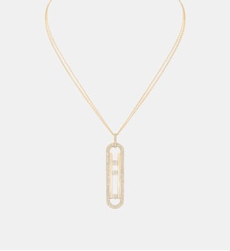Collier sautoir diamant en or jaune - Messika - Or jaune