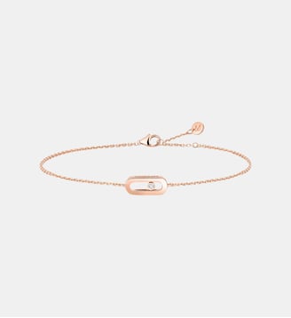 Bracelet diamant en or rose  - Messika - Or rose