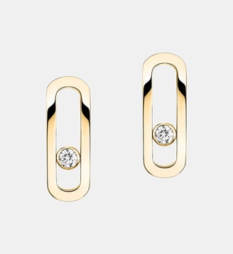 Boucles d'oreilles diamant en or jaune - Messika - Or jaune