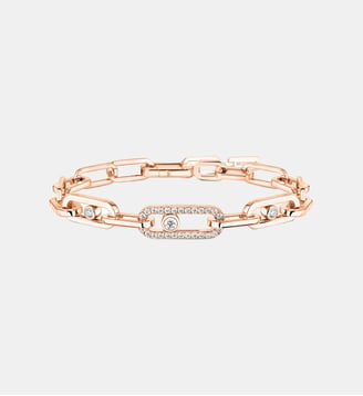 Bracelet diamant en or rose - Messika - Or rose