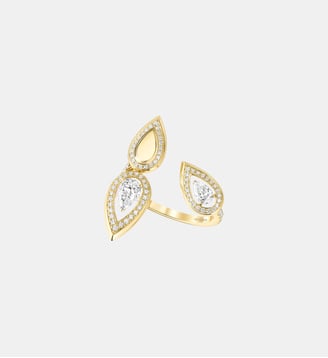 Bague diamant trio en or jaune - Messika - Or jaune