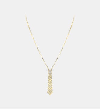 Collier diamant pompon en or jaune Messika