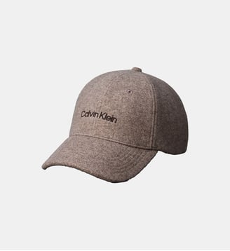 Casquette chinée signature - Calvin Klein - Beige chiné