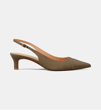 Escarpins Amara Toe Cap Sling Pump bout pointu - Michael Kors - Kaki