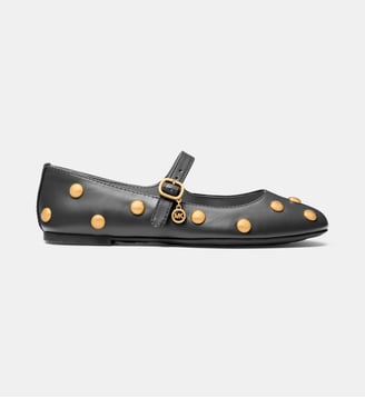 Ballerines fermeture à boucle en rivet - Michael Kors - Noir