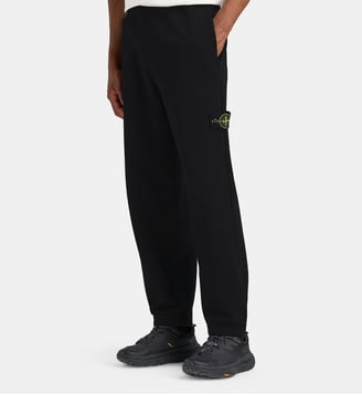 Pantalon jogging patch signature coton - Stone Island - Noir