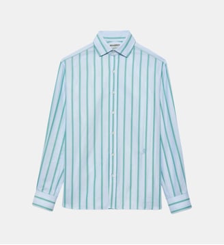 Chemise Dress rayée - JW Anderson - Bleu