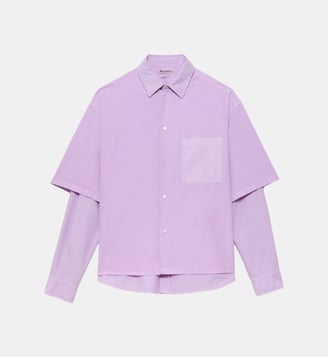 T-shirt Double-Layered - JW Anderson - Lilas