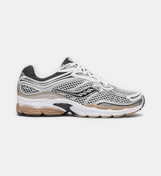 Baskets basses Progrid Omni à lacets - Saucony - Blanc et marron