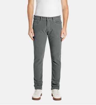 Jean Grover slim coton stretch - Replay - Gris
