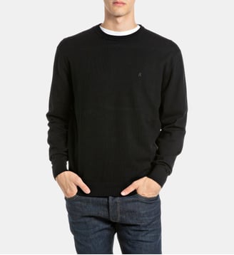 Pull droit en maille - Replay - Noir
