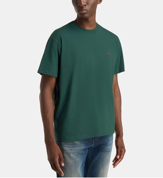 T-shirt droit coton - Replay - Vert