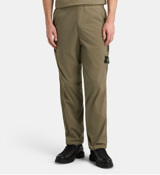 Pantalon droit fluide stretch - Stone Island - Kaki