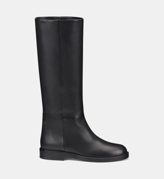 Bottes hautes Zenit en cuir - AGL - Nero