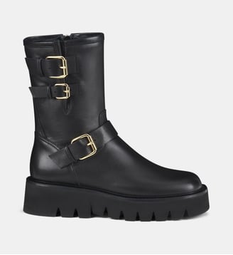 Bottines biker Luggie - AGL - Nero