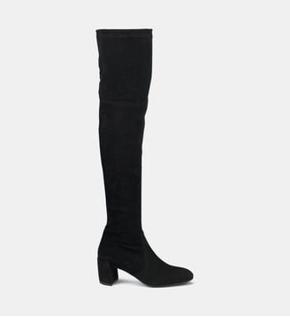 Bottes Lynn en cuir suédé - AGL - Noir